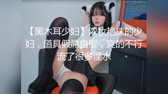 【黑木耳少妇】浓妆艳抹的少妇，道具假屌自慰，爽的不行流了很多淫水