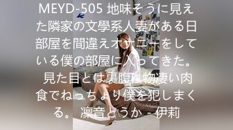 MEYD-505 地味そうに見えた隣家の文學系人妻がある日部屋を間違えオナニーをしている僕の部屋に入ってきた。 見た目とは裏腹に物凄い肉食でねっちょり僕を犯しまくる。 凜音とうか - 伊莉